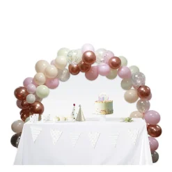 Kit arche à ballons pastel 96 pièces-Gifi New