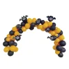 Kit arche ballons Halloween noir et orange 4m-Gifi New