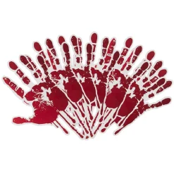 Kit arche ballons Halloween noir rouge blanc 4m-Gifi Online