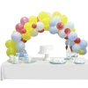 Kit arche de ballons bleu jaune rouge 60 pièces 4m-Gifi