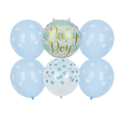 Kit ballon révélation bébé garçon x6-Gifi Clearance