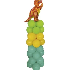 Kit ballon structure dinosaure vert 36 ballons-Gifi Online