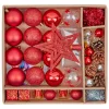 Kit décoration pour Sapin de Noël Rouge x40-Gifi Best