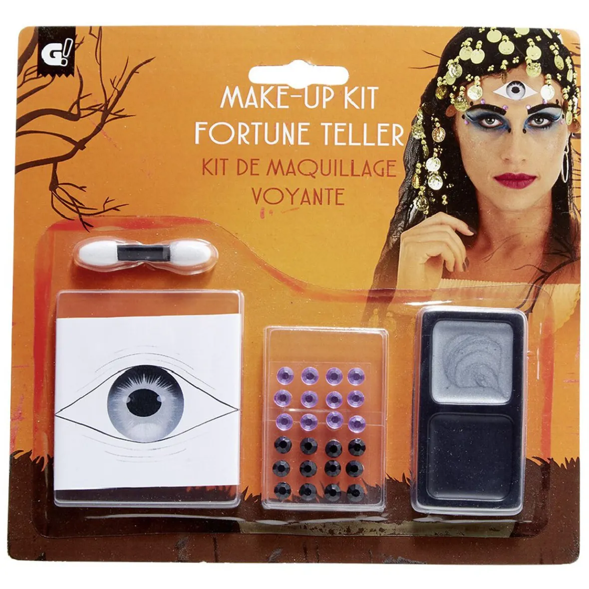 Kit de maquillage gras diseuse de bonne aventure-Gifi Sale