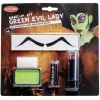 Kit de maquillage gras Halloween diablesse verte-Gifi Sale