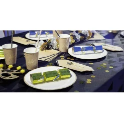 KIt de vaisselle jetable craft inscription Celebrate 6 personnes-Gifi Hot