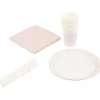 Kit jetable 32 pièces rose-Gifi Best