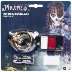 Kit maquillage Halloween pirate blanc-Gifi Outlet