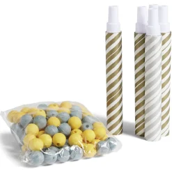 Kit sarbacanes x5 et boules x100-Gifi Best