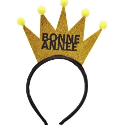 Kit serre-tête avec noeud Bonne année-Gifi New