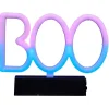 Lampe néon Halloween BOO rose et bleu 22xH16,5cm-Gifi Hot