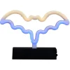 Lampe néon Halloween chauve-souris 23xH16cm-Gifi Online