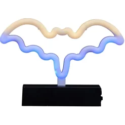 Lampe néon Halloween chauve-souris 23xH16cm-Gifi Online
