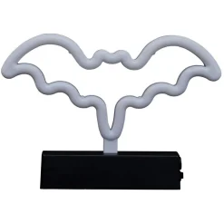 Lampe néon Halloween chauve-souris 23xH16cm-Gifi Online