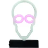 Lampe néon Halloween tête de mort 15xH23,5cm-Gifi Hot