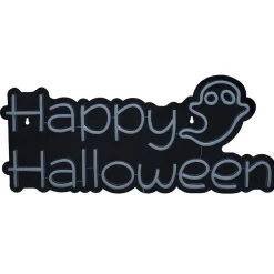 Lampe néon Happy Halloween orange 60xH28,5cm-Gifi