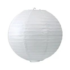 Lanterne chinoise en papier blanc-Gifi Hot