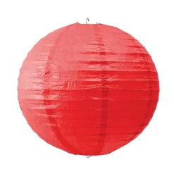 Lanterne chinoise en papier rouge-Gifi Hot