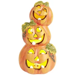 Lanterne citrouille Halloween orange x3-Gifi Best