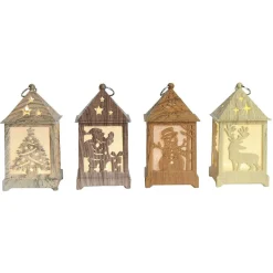 Lanterne de Noël à suspendre 1 LED-Gifi