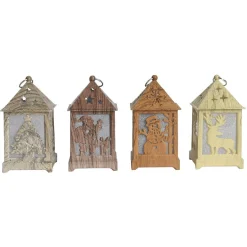 Lanterne de Noël à suspendre 1 LED-Gifi