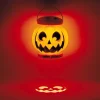 Lanterne LED sonore projecteur Halloween forme citrouille orange-Gifi Hot