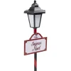Lanterne lumineuse à planter solaire H75cm effet flamme vascillante-Gifi Best