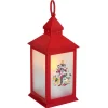 Lanterne lumineuse Disney Mickey Minnie plastique rouge 10,5x10,5xH24,5cm-Gifi Clearance
