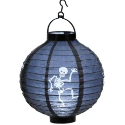 Lanterne lumineuse Halloween à suspendre ronde en papier-Gifi Best