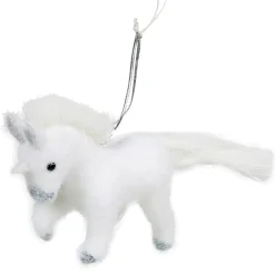 Licorne blanche polaire à suspendre-Gifi Discount