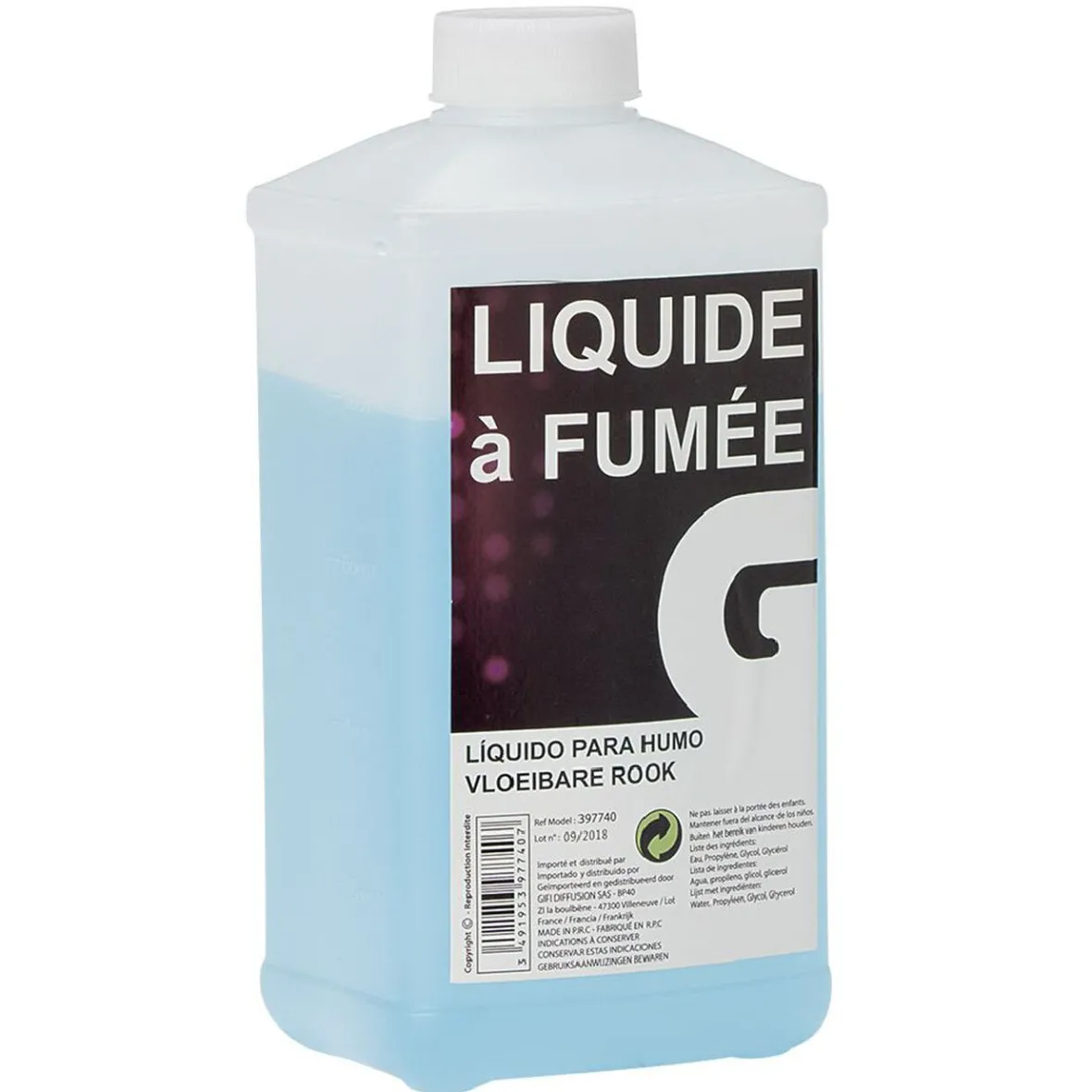 Liquide pour machine à fumée 800 ml-Gifi Hot