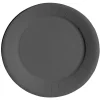 Lot de 10 assiettes en carton noir Ø18 cm-Gifi New
