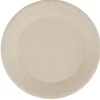 Lot de 10 assiettes en carton uni lin Ø23 cm-Gifi Sale