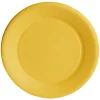 Lot de 10 assiettes en carton jaune Ø18 cm-Gifi