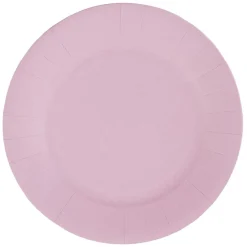 Lot de 10 assiettes en carton rose confetti Ø18 cm-Gifi Best
