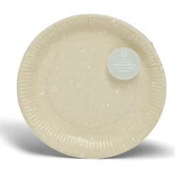 Lot de 8 assiettes motif dinosaures carton Ø23cm-Gifi Best