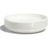 Lot de 50 assiettes plates réutilisables plastique blanc-Gifi Online