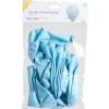 Lot de 20 ballons en latex bleu pastel-Gifi New