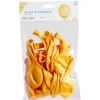 Lot de 20 ballons en latex jaune-Gifi New