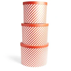 Lot de 3 boîtes à cadeau rondes Ø31cm-Gifi New