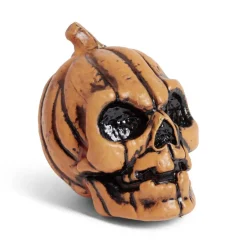 Lot de 6 citrouilles têtes de mort décoration Halloween à poser-Gifi Sale