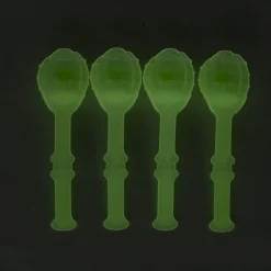 Lot de 12 couverts squelette phosphorescents Halloween-Gifi Outlet