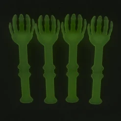 Lot de 12 couverts squelette phosphorescents Halloween-Gifi Outlet