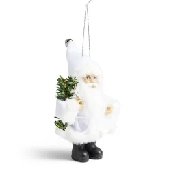 Lot de 2 figurines Père-Noël à suspendre-Gifi Online