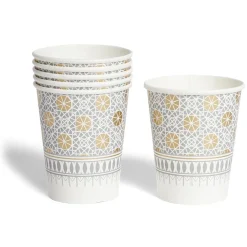 Lot de 12 gobelets en carton décor oriental-Gifi Best