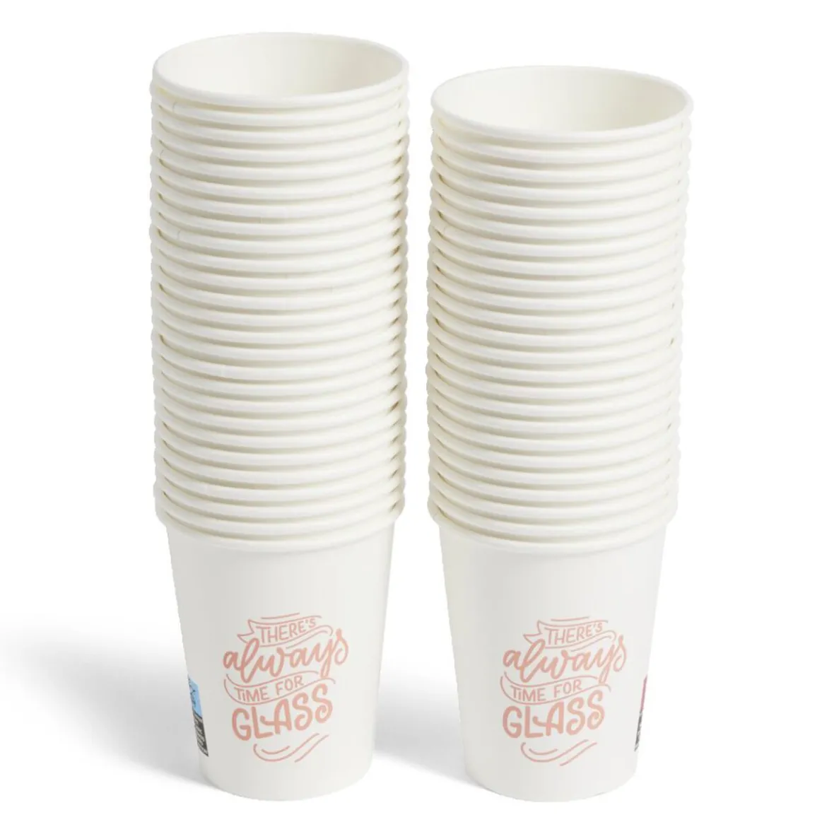 Lot de 50 gobelets jetables en carton-Gifi New