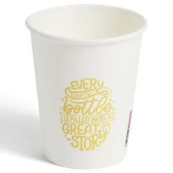 Lot de 50 gobelets jetables en carton-Gifi New