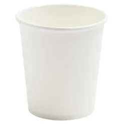 Lot de 50 gobelets jetables 20cl carton uni blanc-Gifi Hot