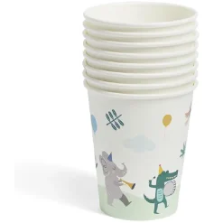 Lot de 8 gobelets Wild carton 24cl-Gifi Outlet