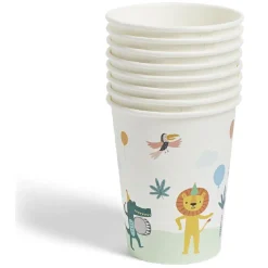 Lot de 8 gobelets Wild carton 24cl-Gifi Outlet